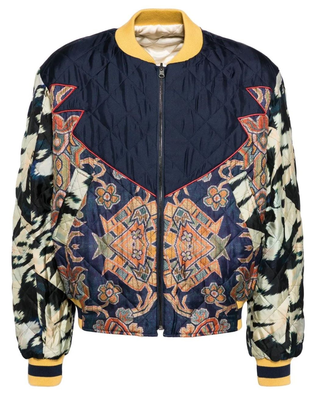 Pierre Louis Mascia Blue Adana Bomber Jacket for men