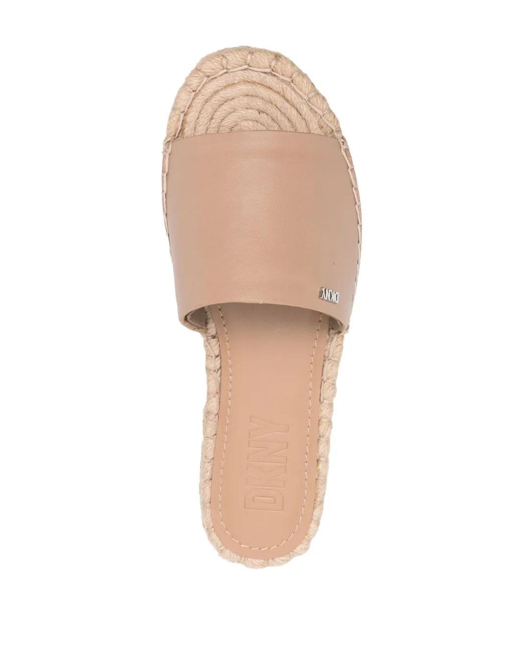 DKNY Pink Mules Mit Logo