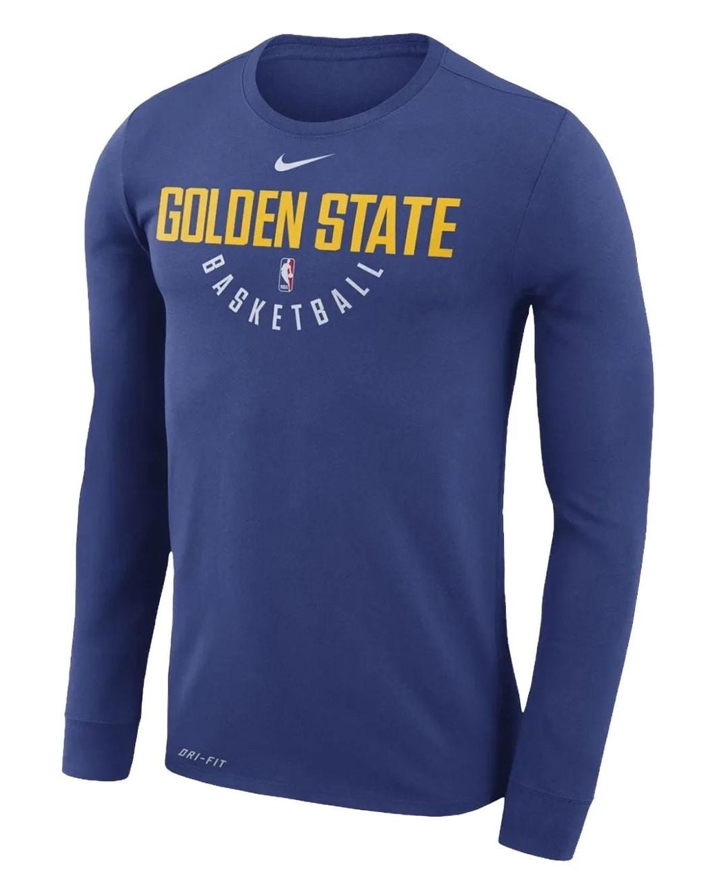 Nike Blue Golden State Warriors Long-Sleeve T-Shirt for men