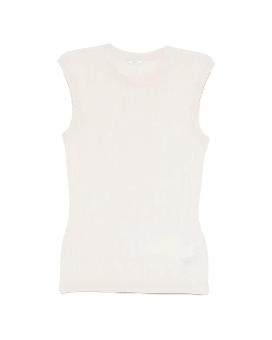 Joseph White Calife Ribbed Sleeveless Top