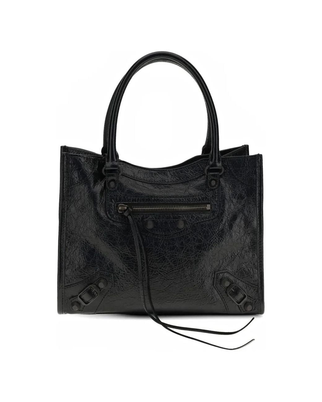 Balenciaga Black Le City Tote Bag Mini
