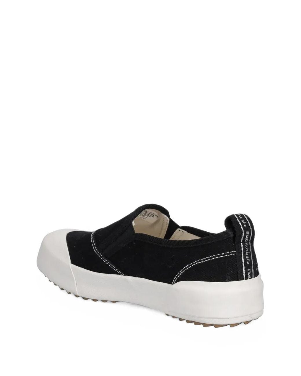 EMU White Townsville Slip-On Toe-Cap Sneakers