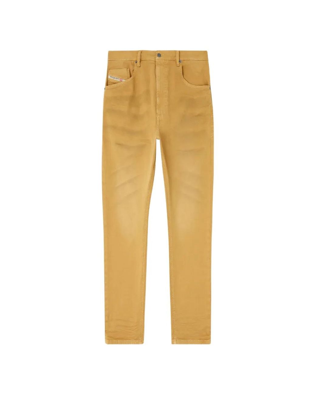DIESEL Yellow D-Krooley-Bw Jeans for men