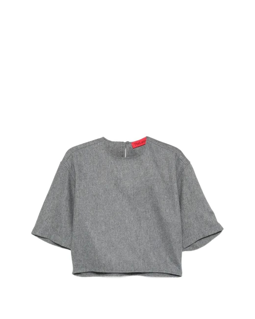 Thelatest Gray Dulce Bluse