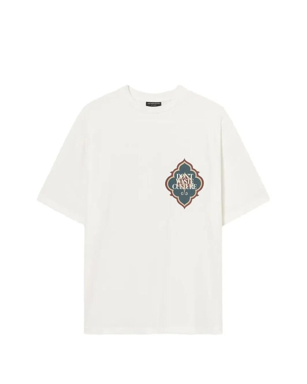 don't waste culture White Sokae Logo-Print T-Shirt for men