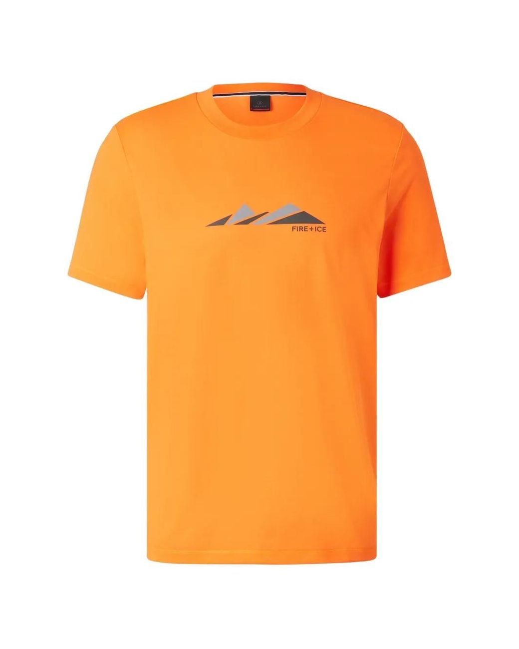 Bogner Orange Fire+Ice Paco Logo-Print T-Shirt for men