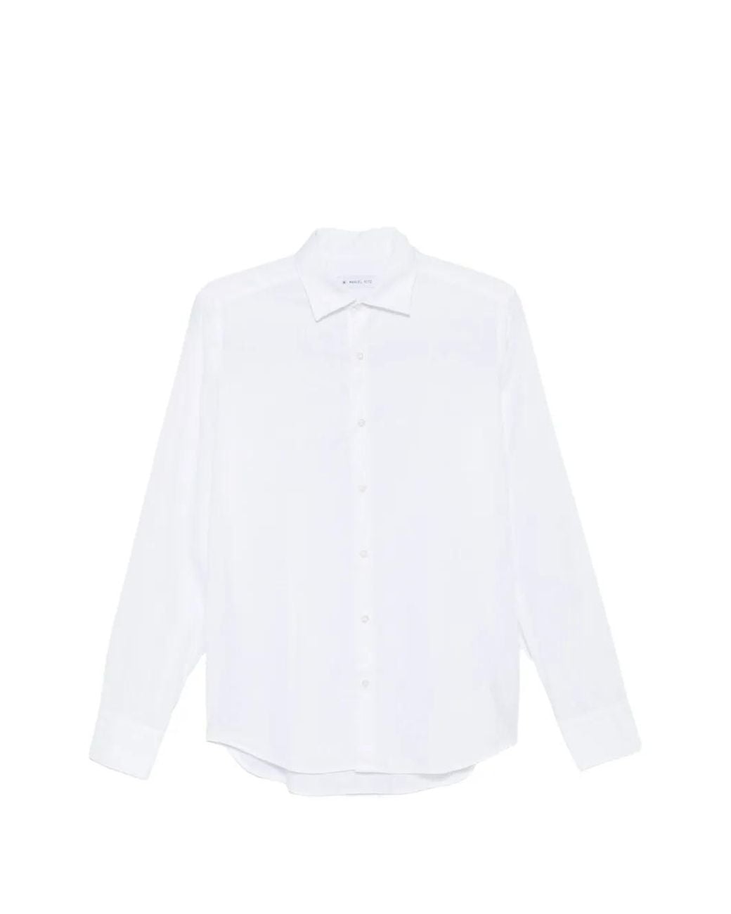 Manuel Ritz White Buttoned Shirt for men
