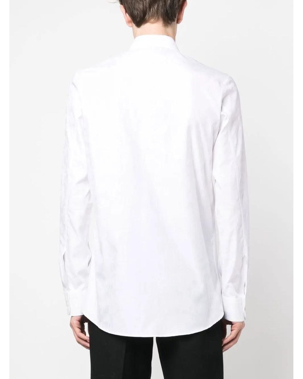 McQueen Overhemd Met Logoprint in het White voor heren