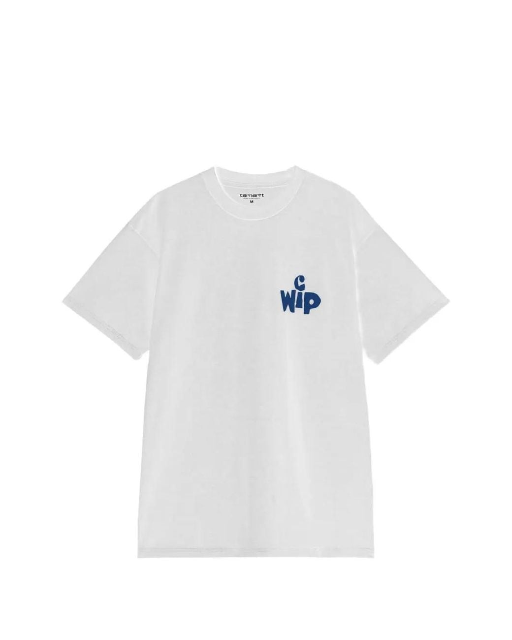 Carhartt White Logo-Print Cotton T-Shirt for men