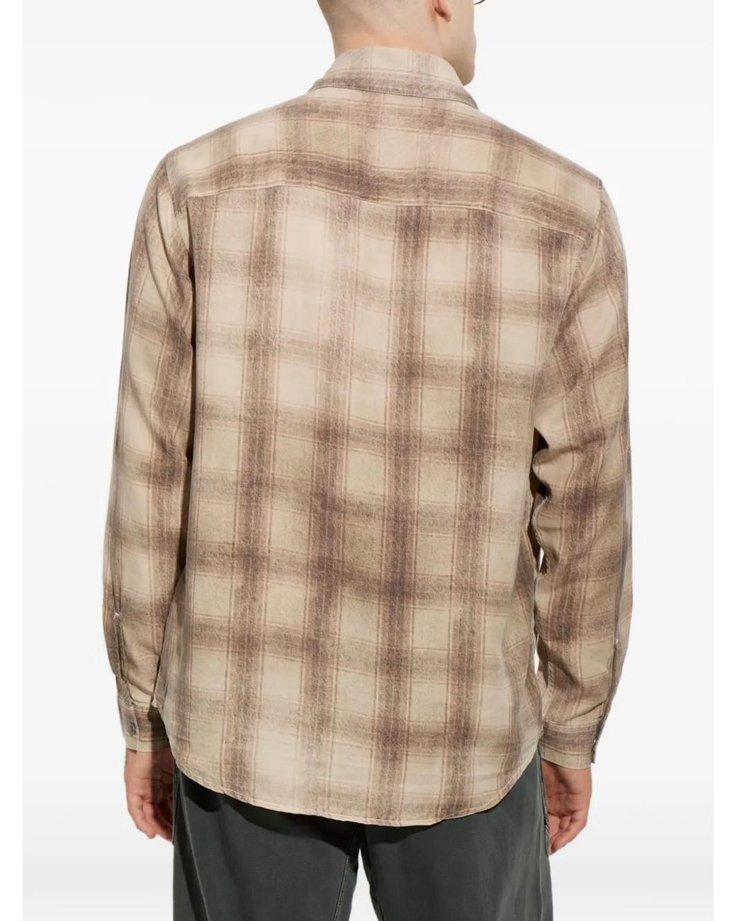 DIESEL Natural Check Shirt for men
