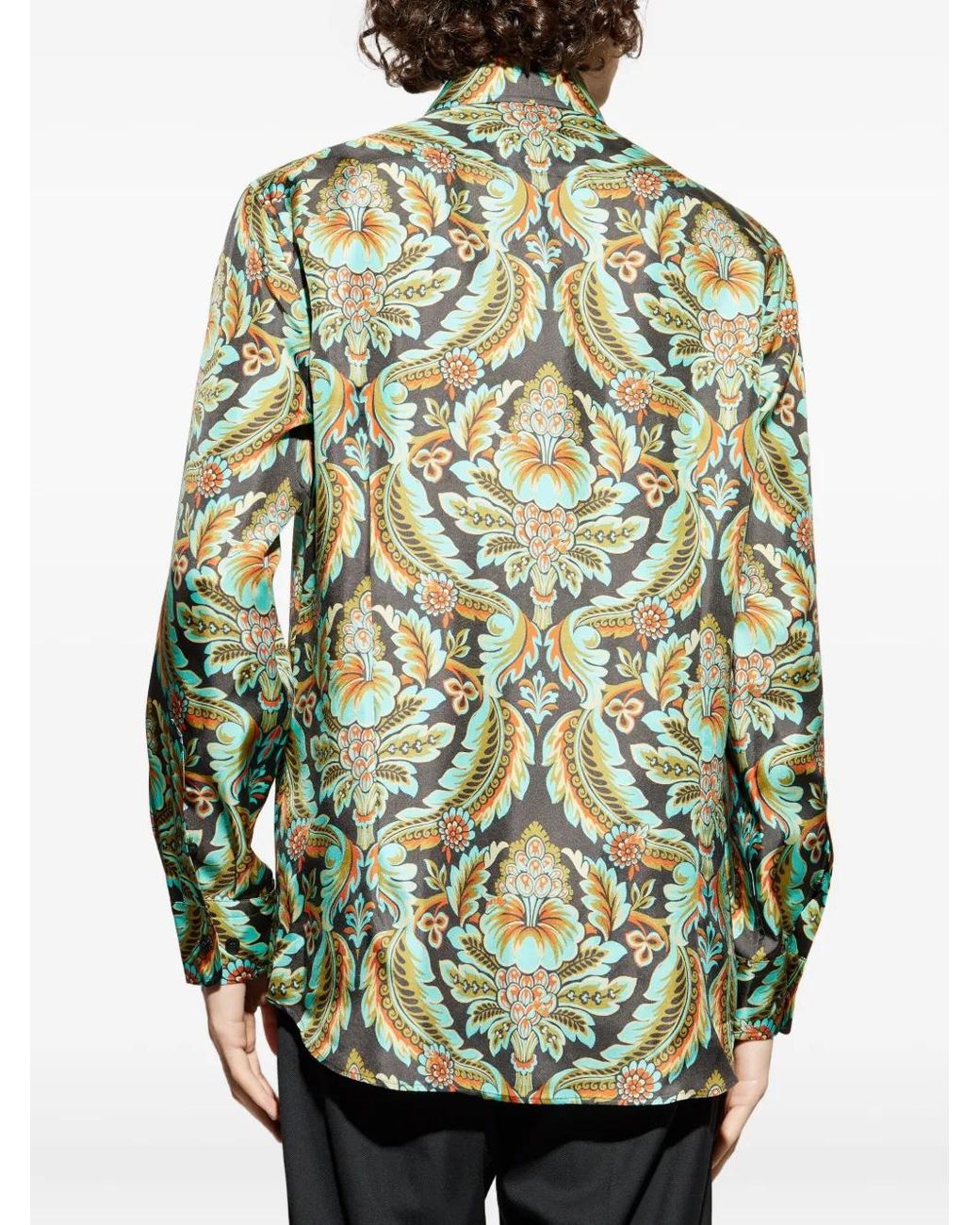Etro Green Formal Shirts for men