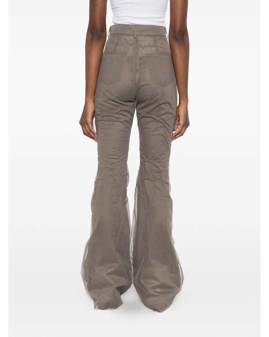 Rick Owens Gray Bolan Bootcut