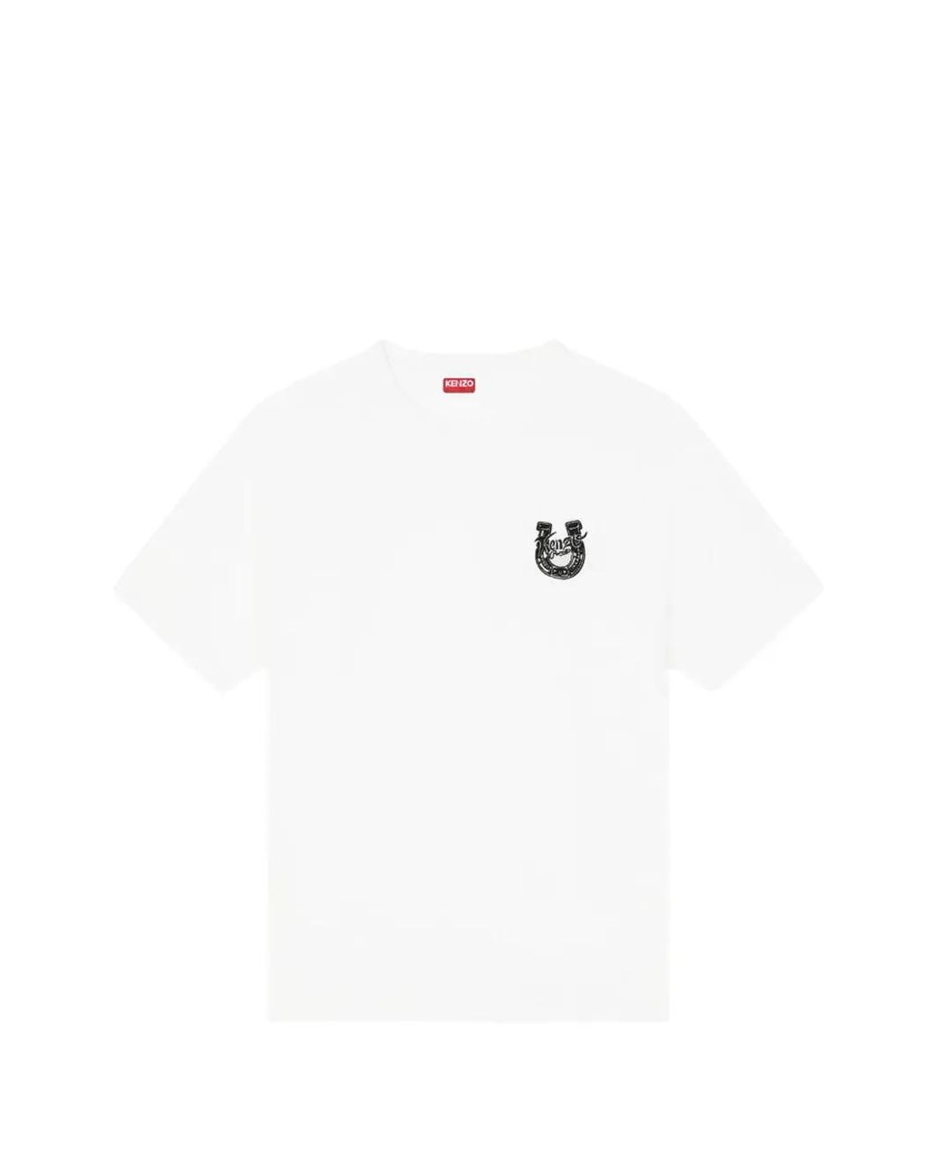 KENZO White Lunar New Year T-Shirt for men