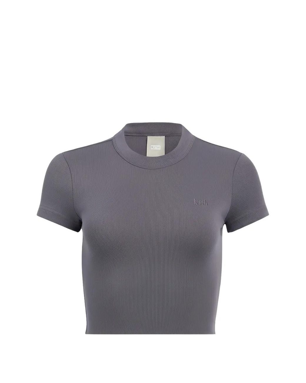 Kith Gray Mulberry Ribbed T-Shirt