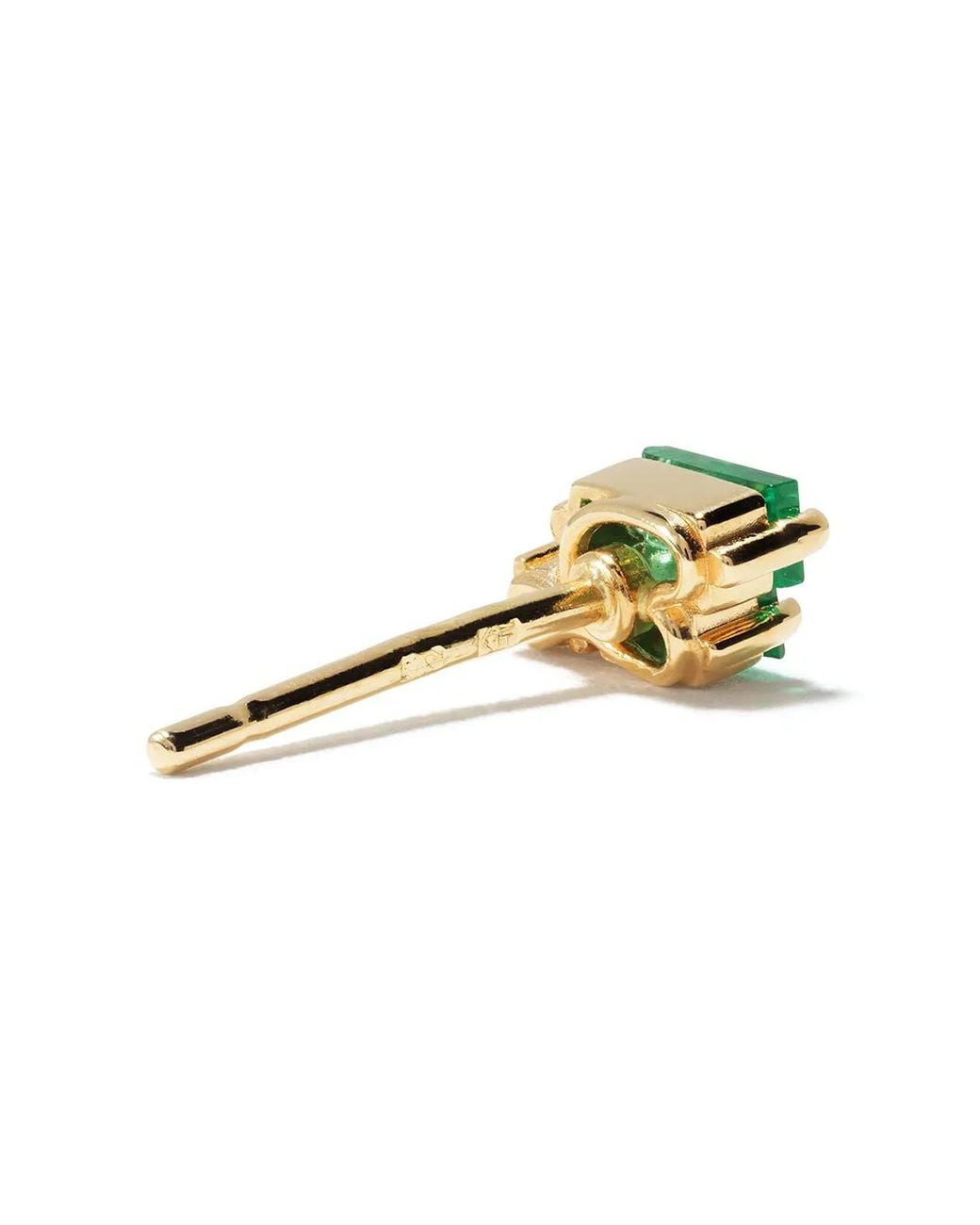 Suzanne Kalan Multicolor Bold Burst Emerald Studs