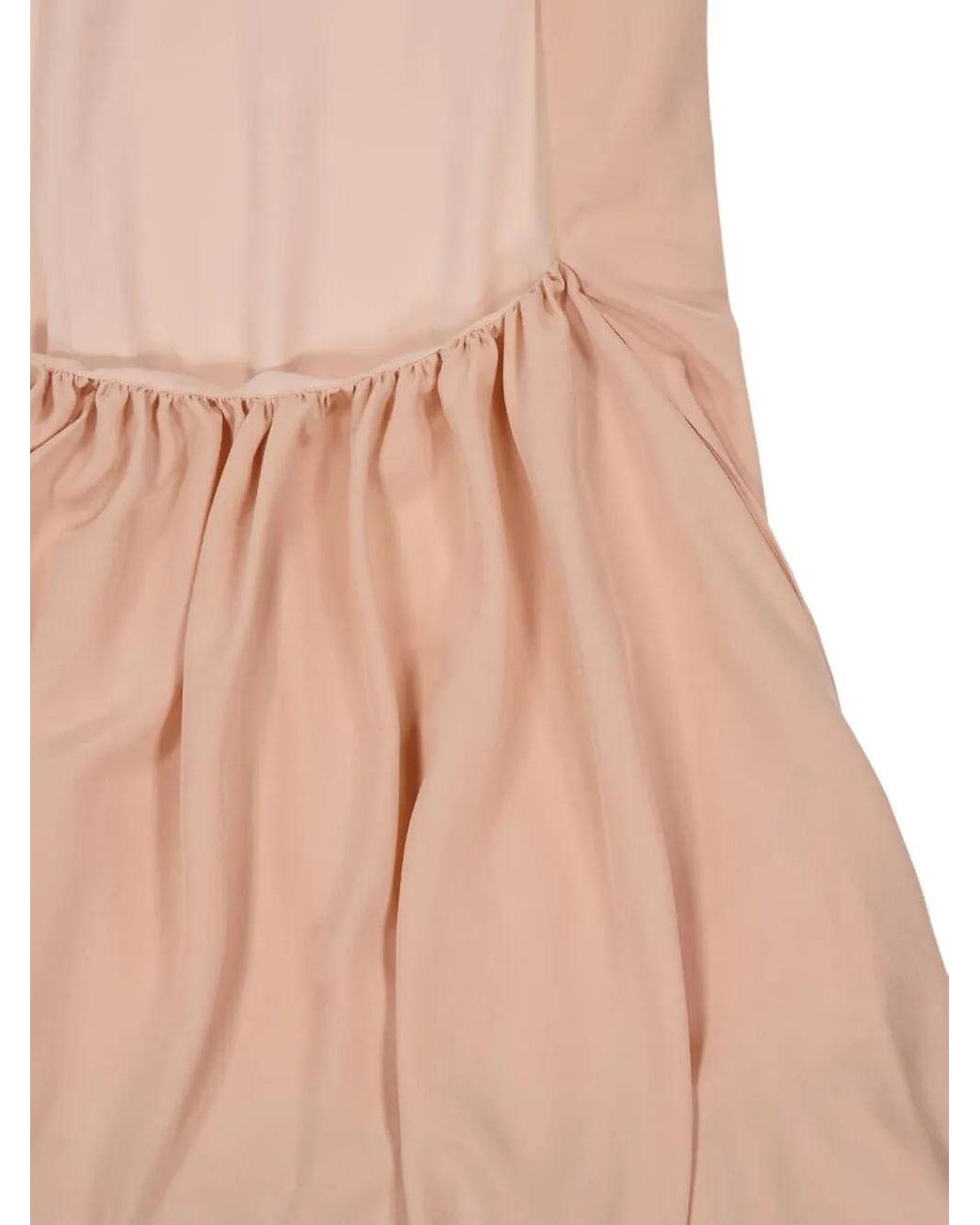 Robe Stella McCartney En Soie 100% - Taille 40, Noir, Style Empire, Made In Italy