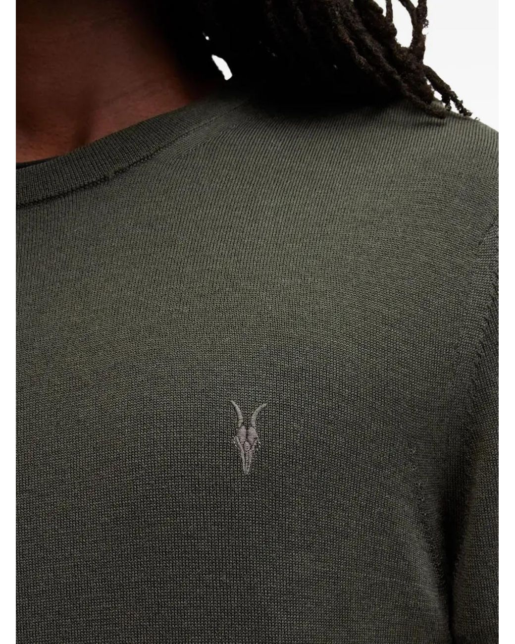 Pull À Logo Brodé AllSaints pour homme en coloris Black