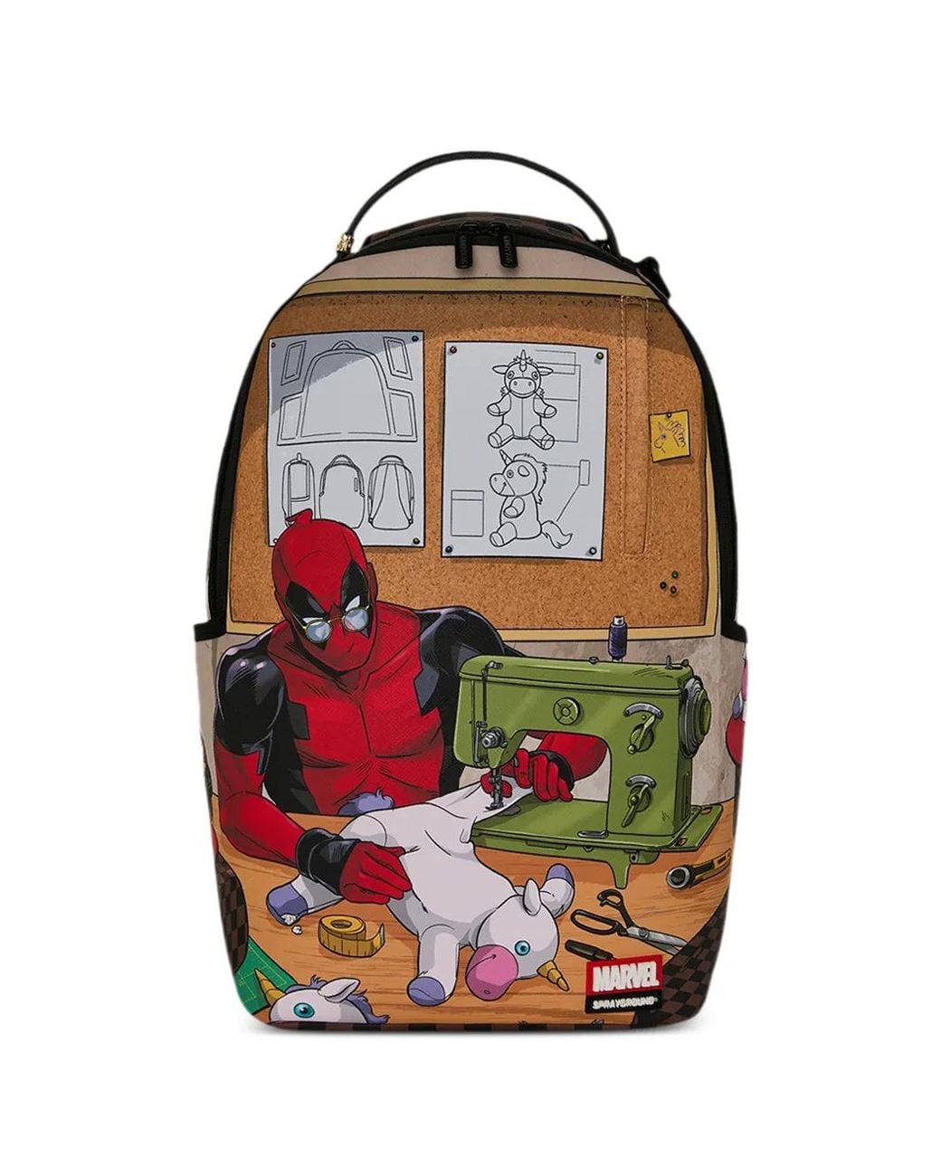 Sprayground Multicolor Sac À Dos Deadpool À Imprimé Graphique for men