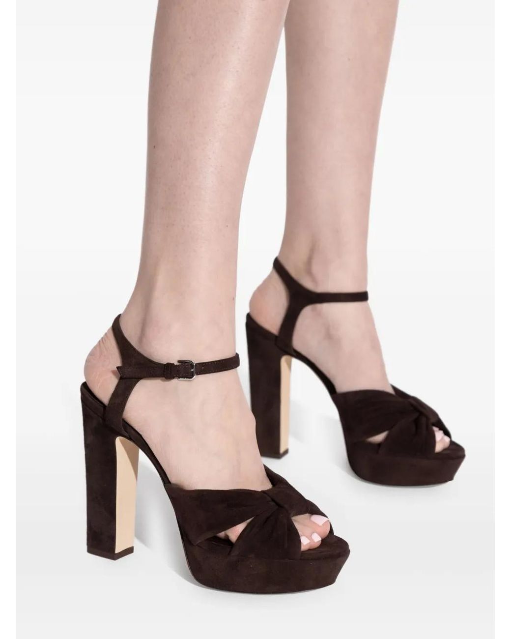 Jimmy Choo Black 135Mm Heloise Pumps