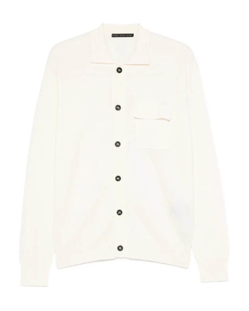 Low Brand White Wool Cardigan for men