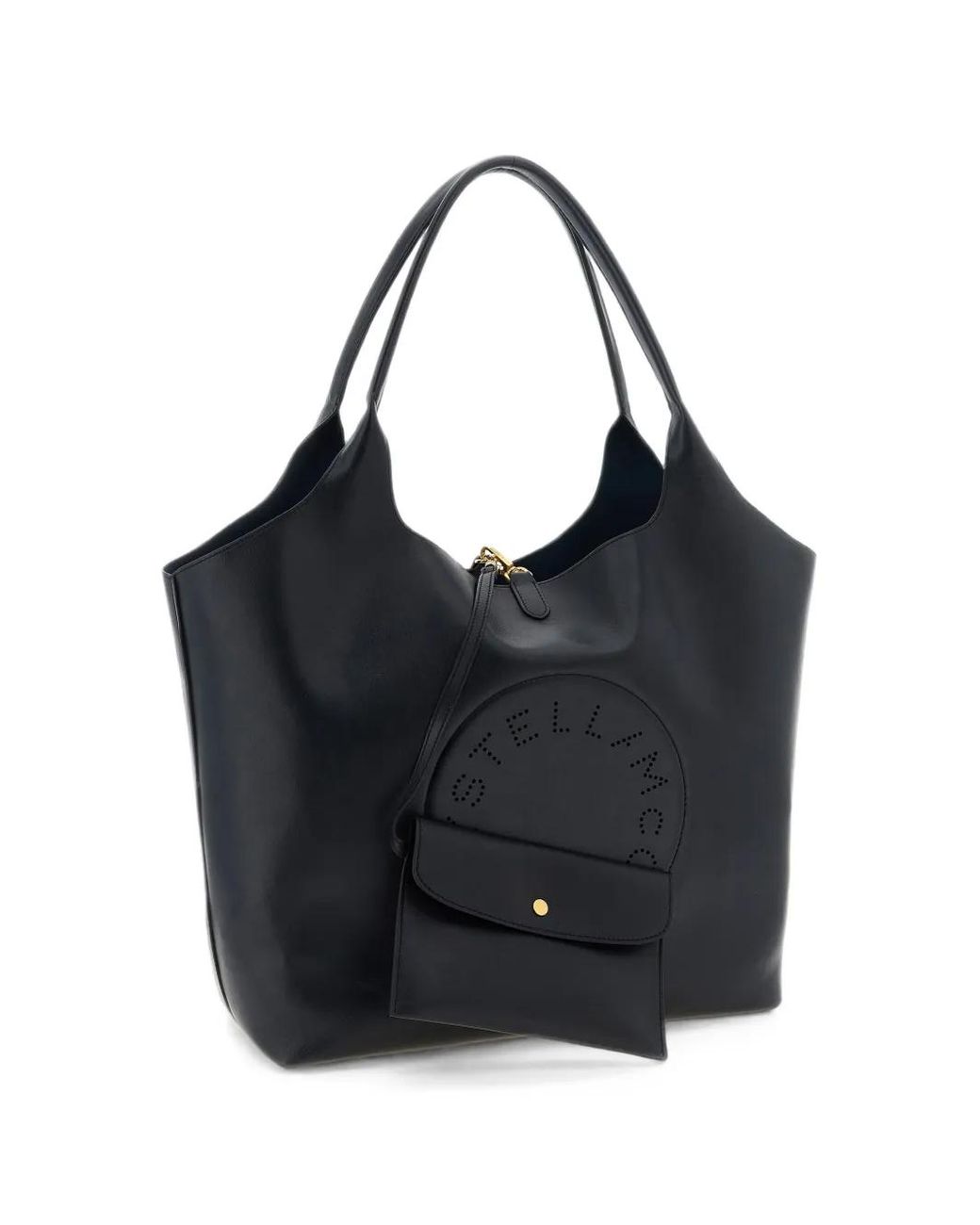 Stella McCartney Blue Logo Reversible Tote Bag