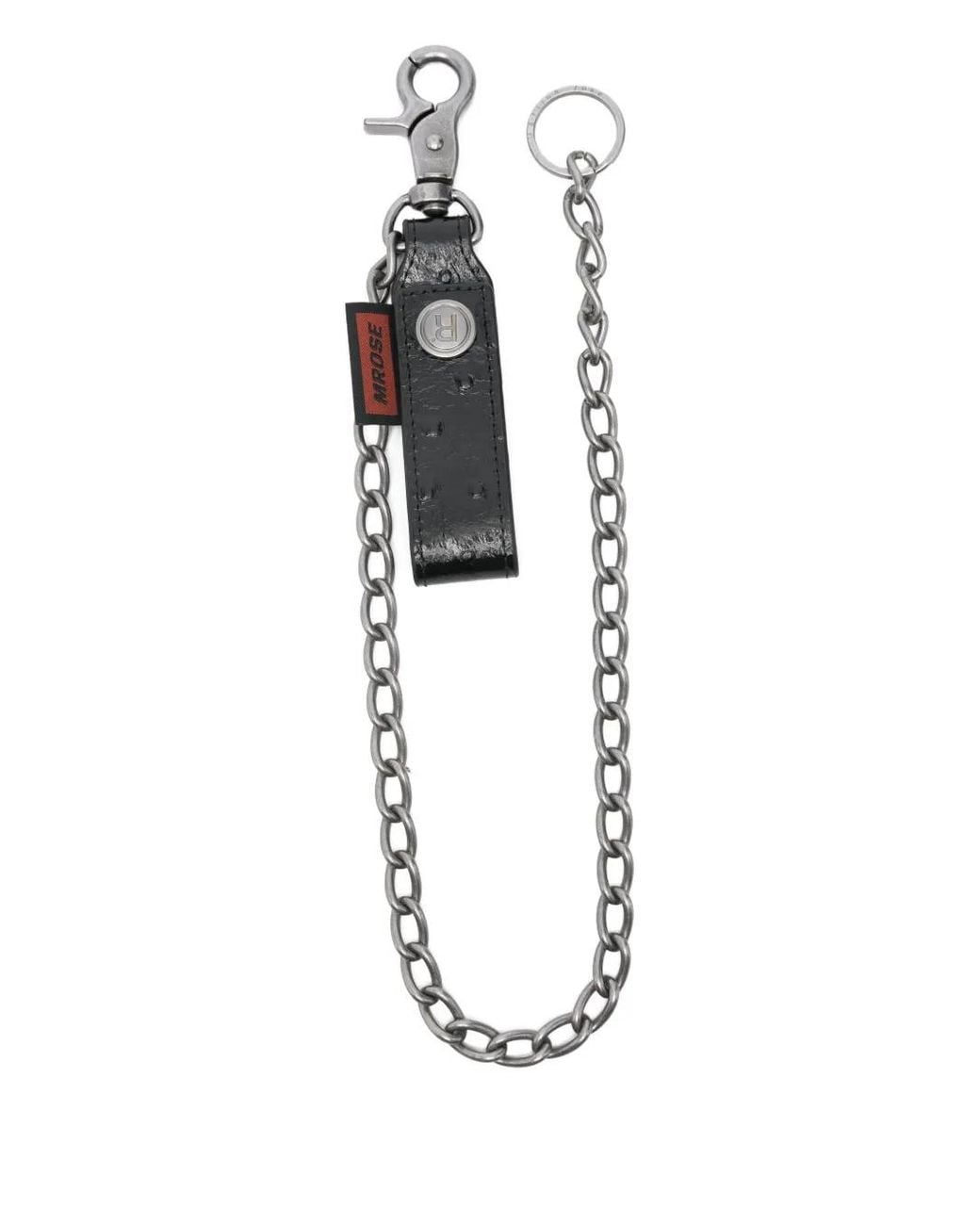 Martine Rose White Bondage Clasp Chain