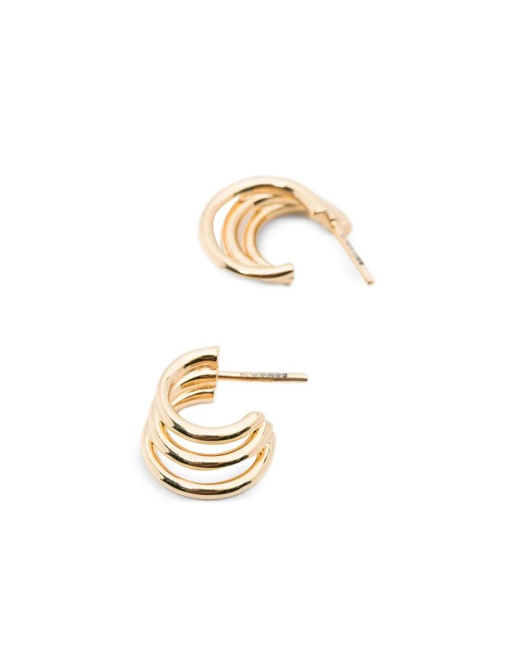 Shaun Leane Metallic Bound Hoop Earrings (Size 2)