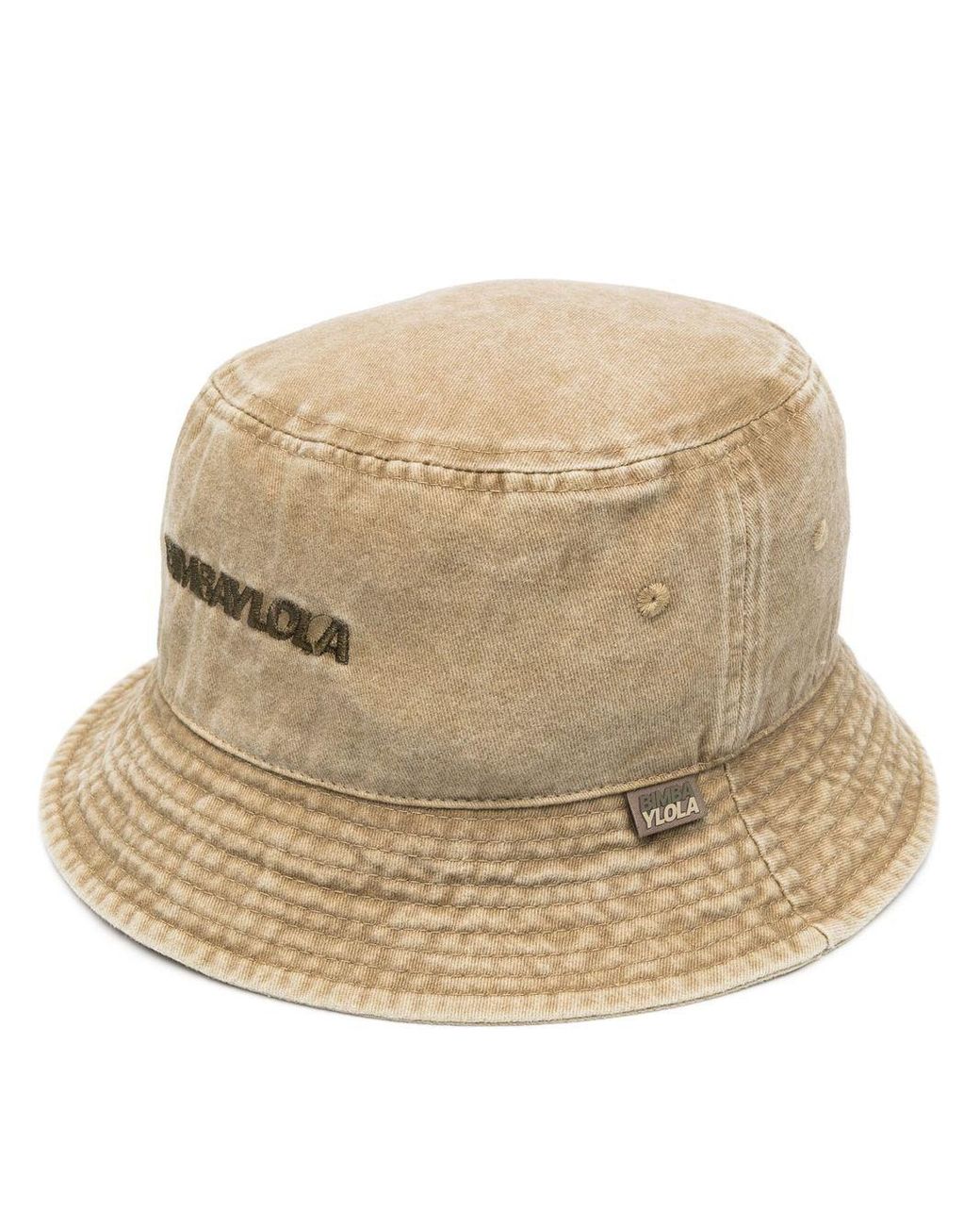 Sombrero de pescador con logo bordado de Bimba Y Lola de color Neutro | Lyst