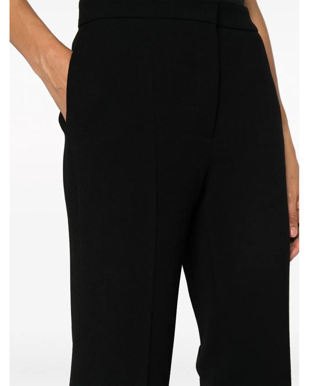 Moschino Black Flared Trousers