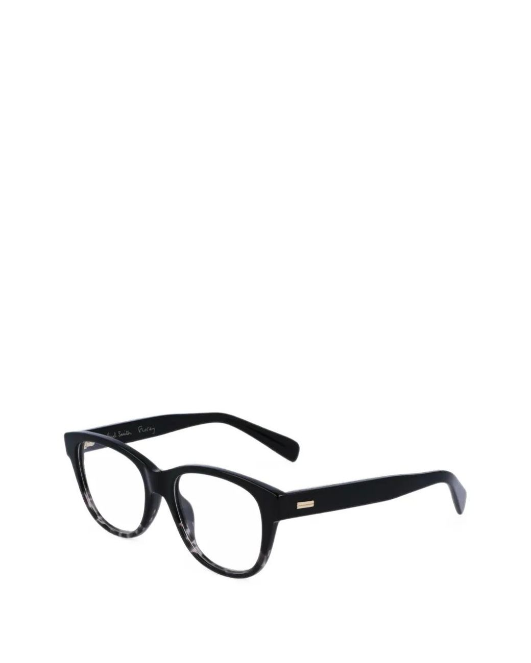 Paul Smith White Florey Brille Mit Eckigem Gestell