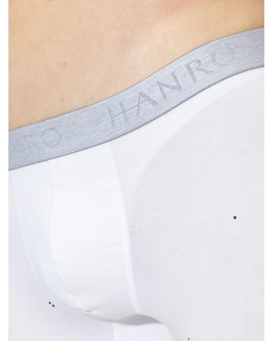 Hanro White Logo-Waistband Boxer Shorts Set for men