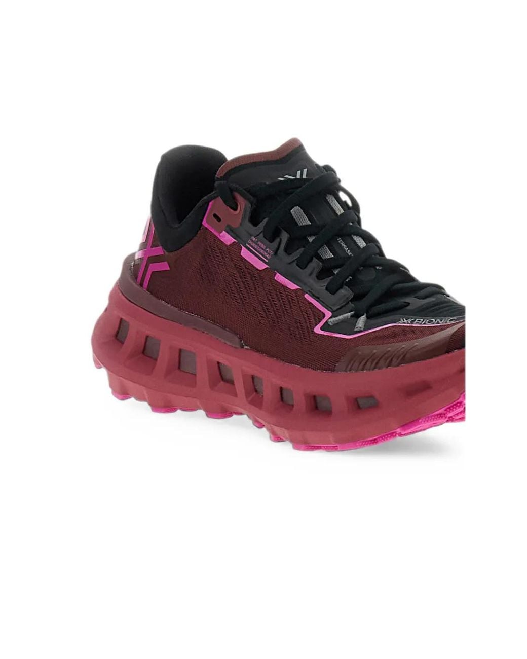 X Bionic Red Terraskin X03 Mesh-Panelled Sneakers for men