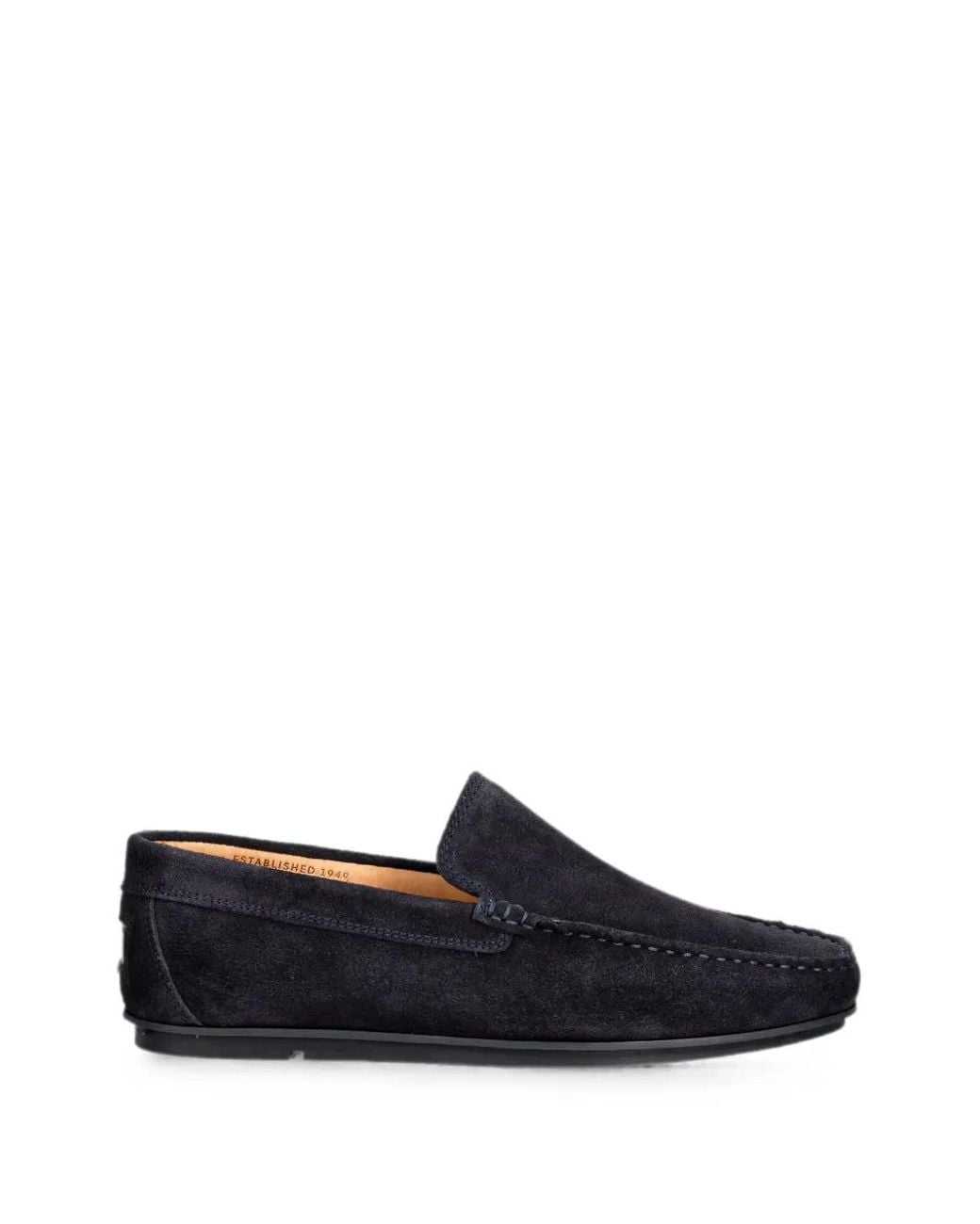 Gant Blue Mocassins En Cuir for men