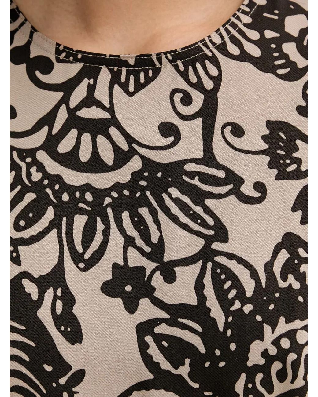 Marc O' Polo Natural Floral-Print Sleeveless Maxi Dress