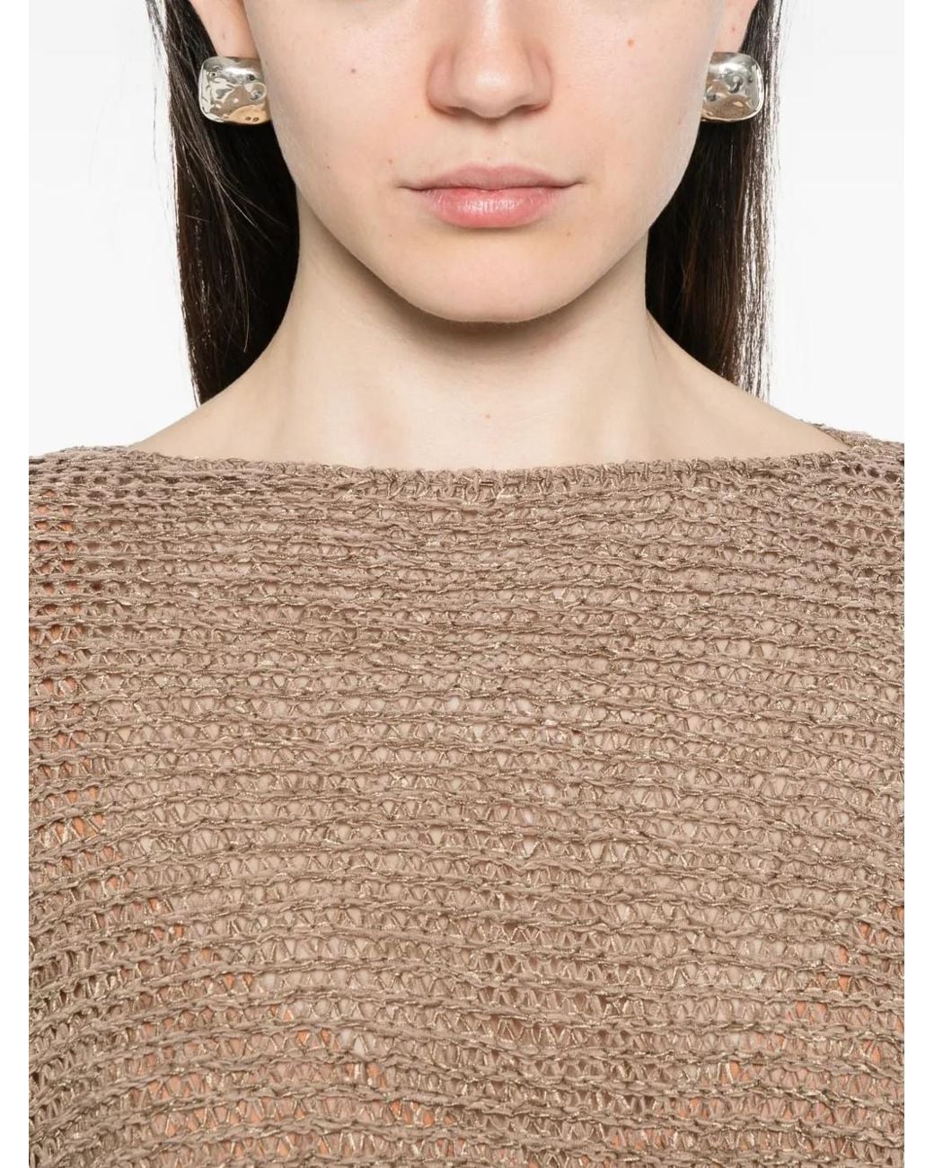 Base London Natural Knitted Sweater