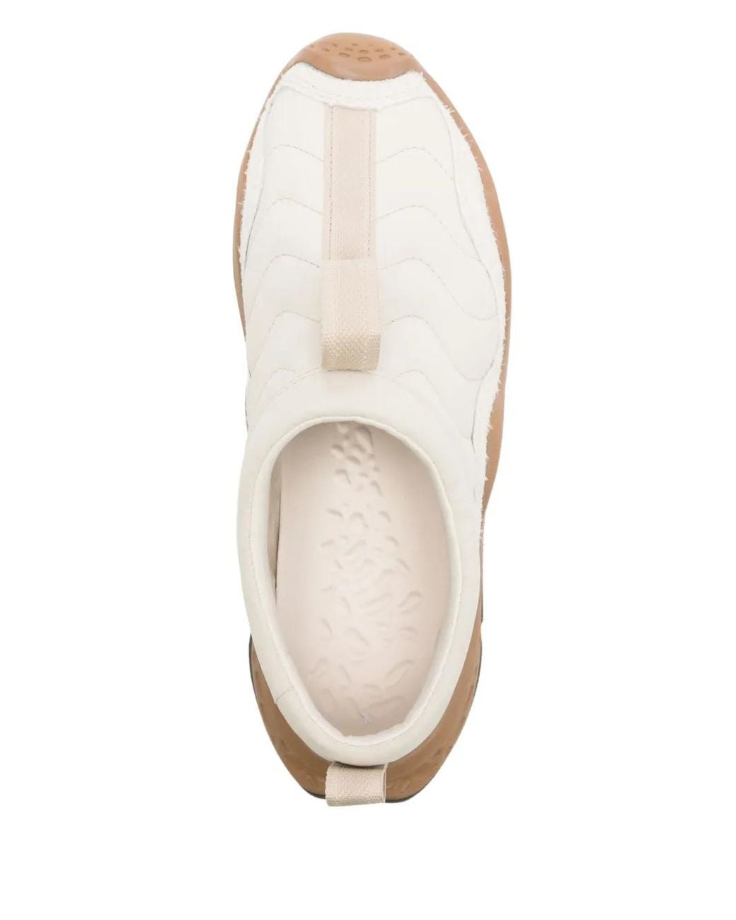Hoka One One White Elite Ora Primo Leather Sneakers for men
