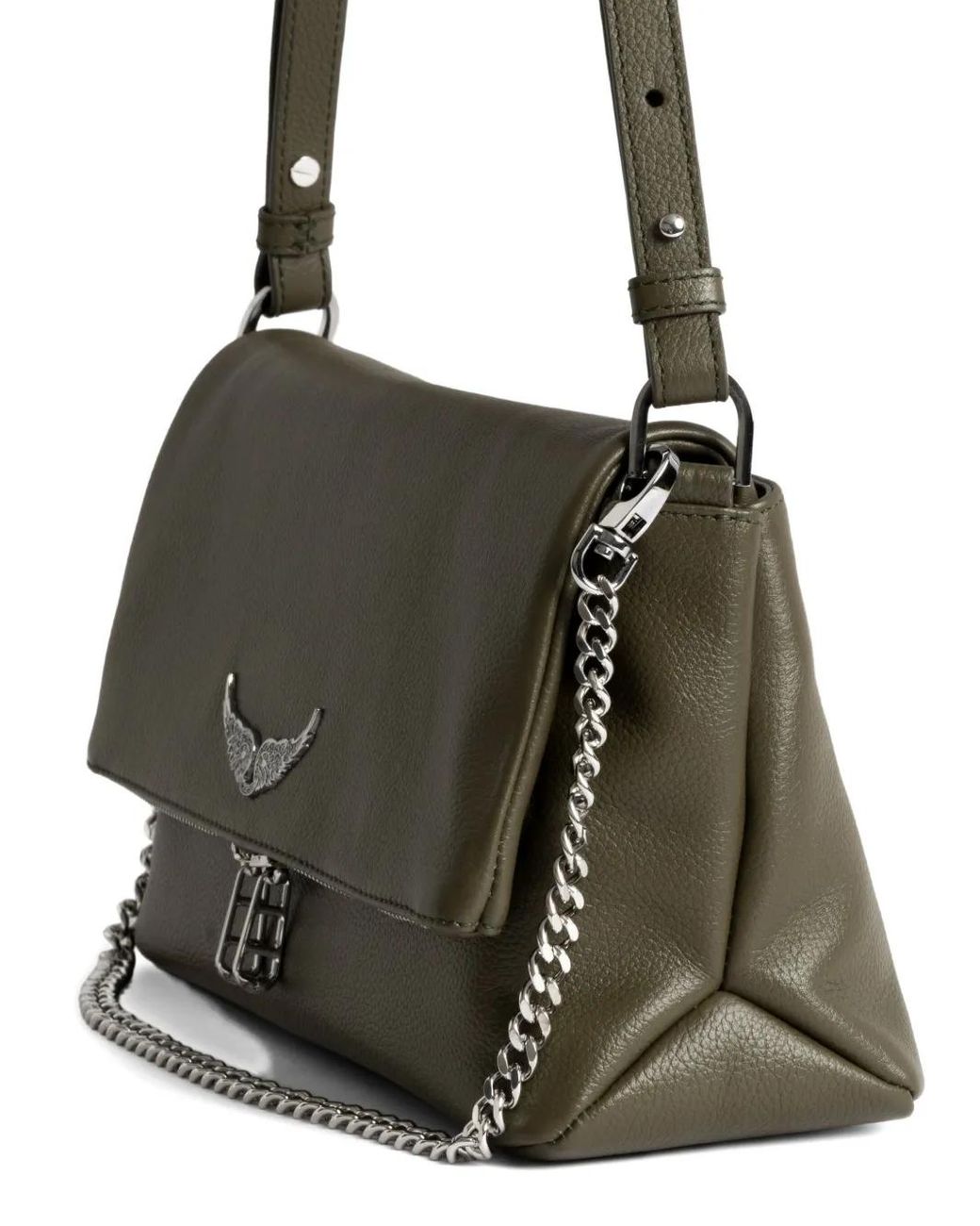 Zadig & Voltaire Gray Rocky Ii Bag