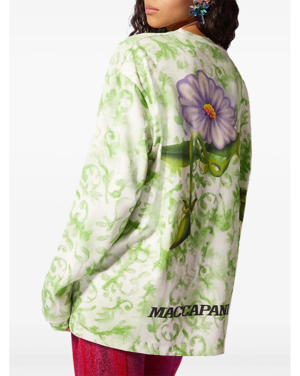 MACCAPANI Green The Moto T-Shirt