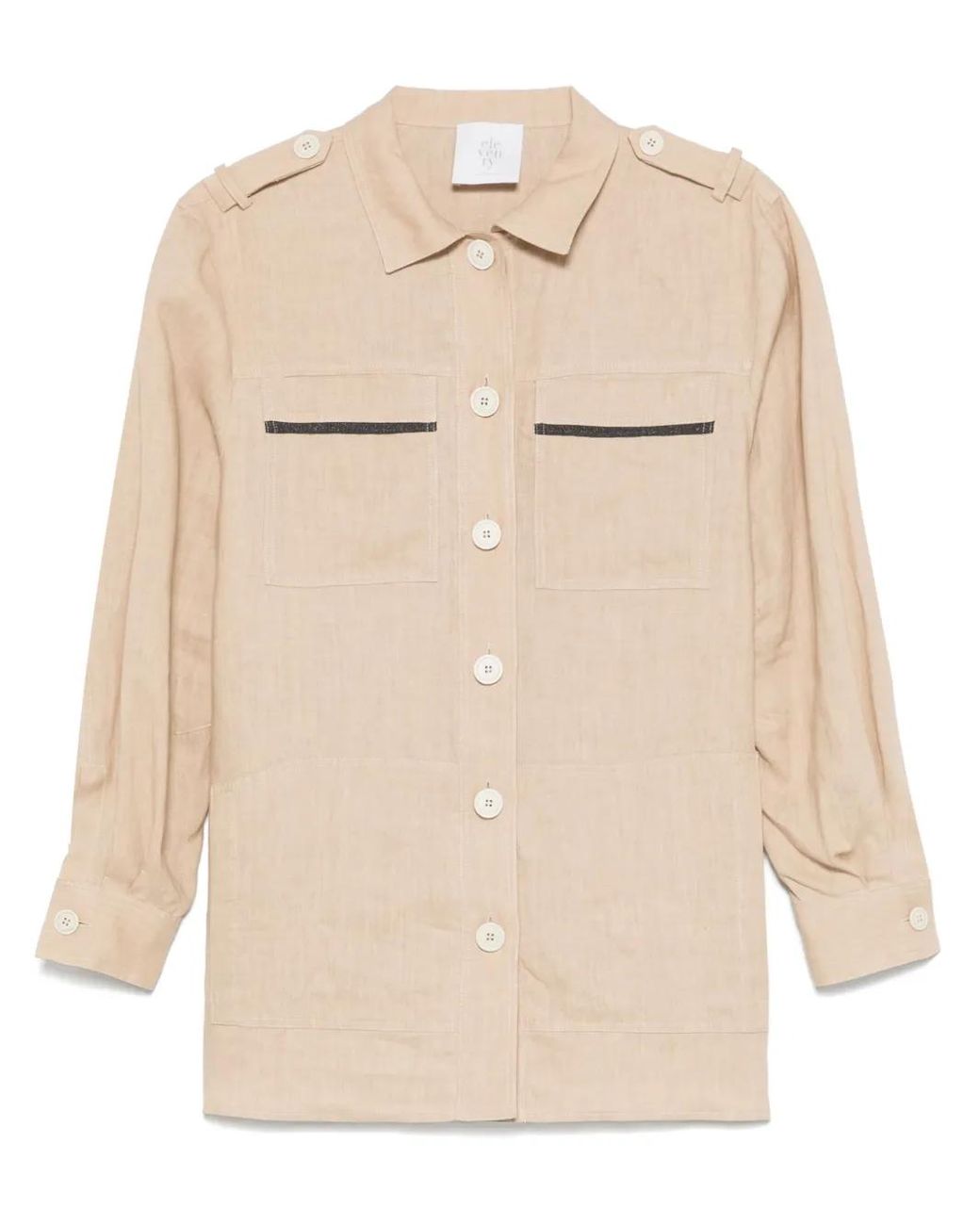 Camicia di Eleventy in Natural