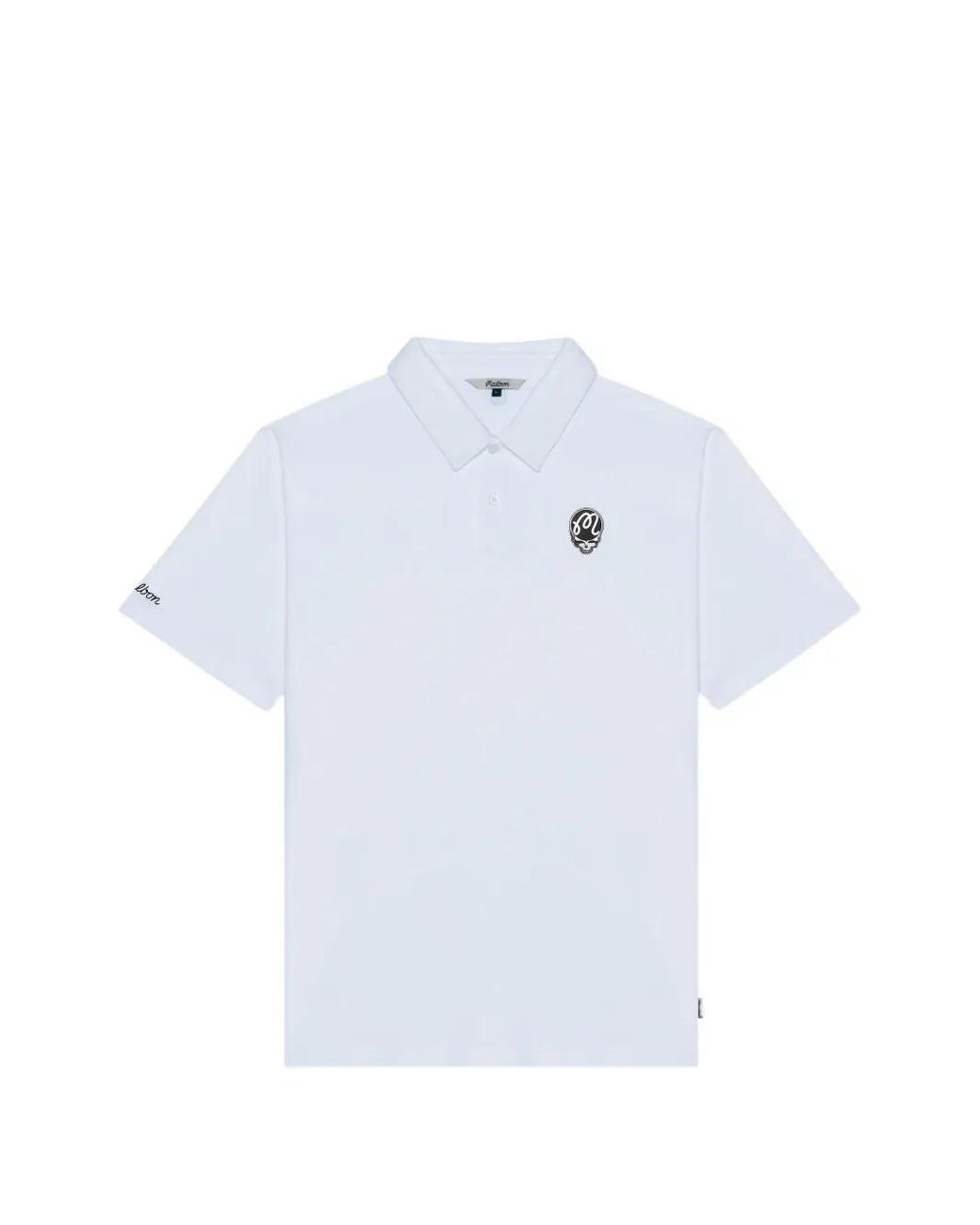 Malbon Golf Blue Fairway Stealie Polo Shirt for men