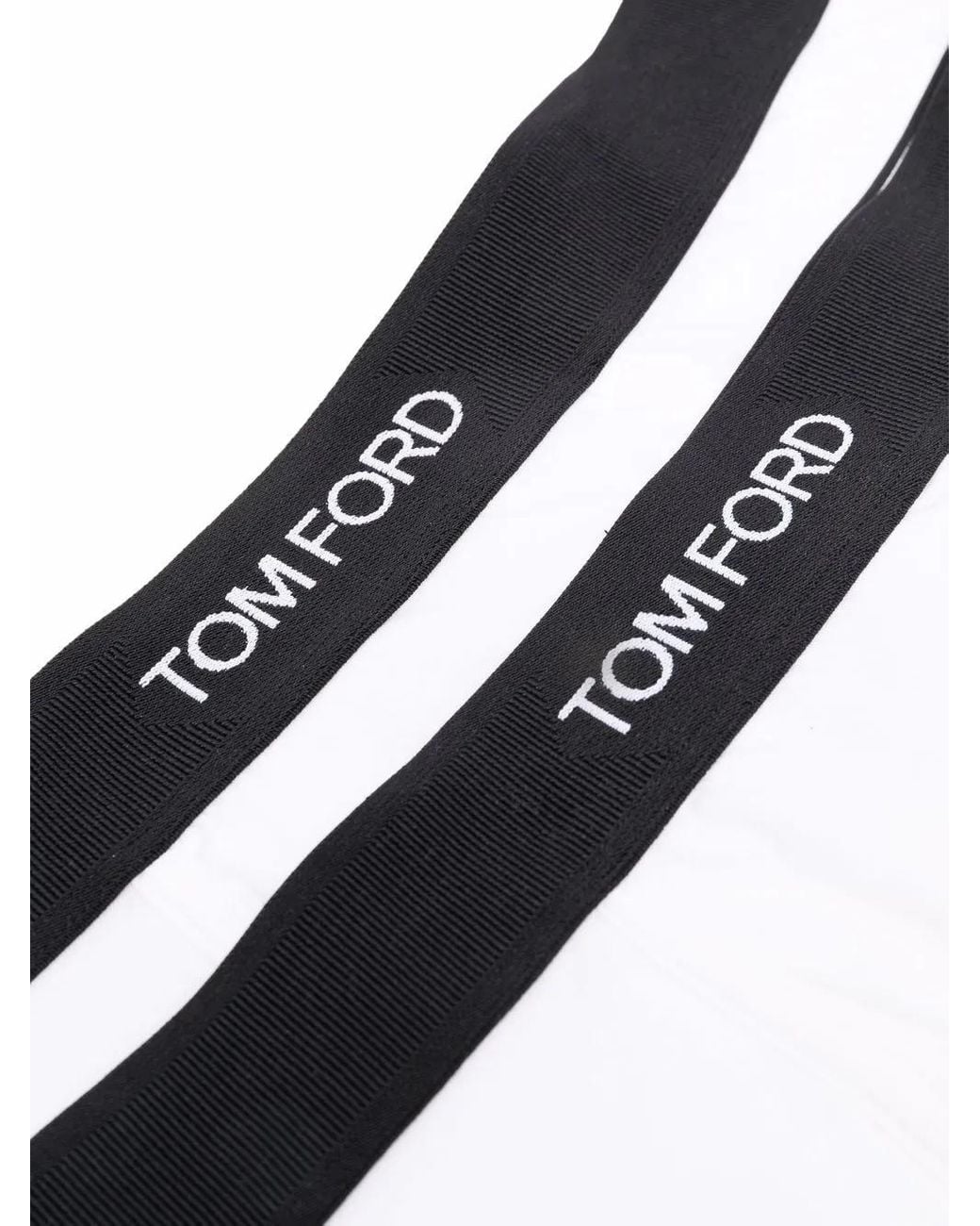 Tom Ford Black Logo-Waistband Briefs (Pack Of 2) for men