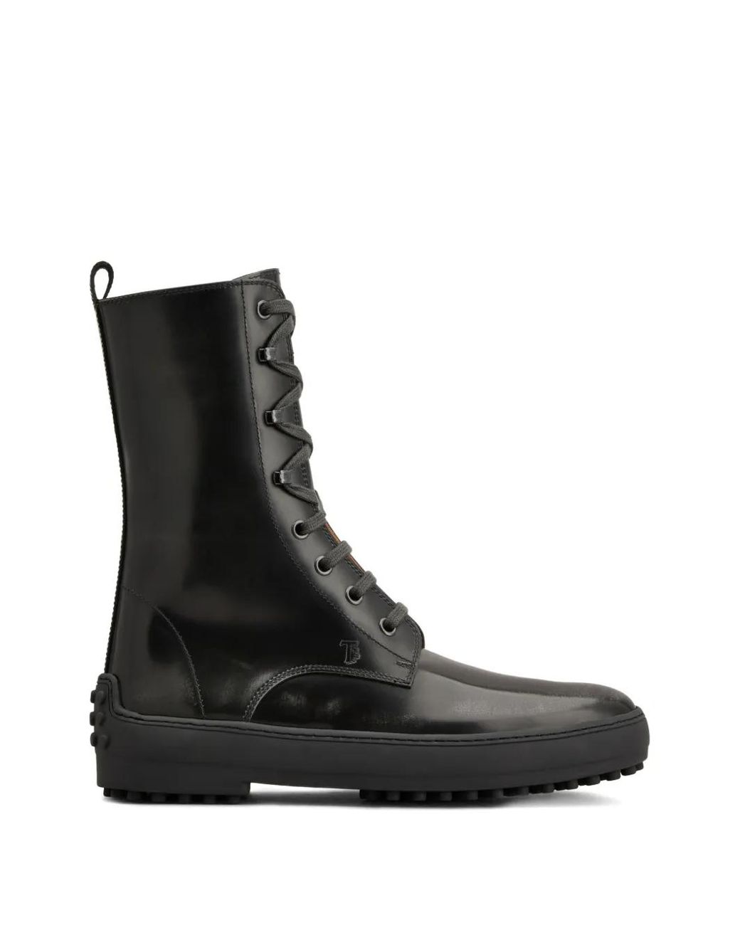 Tod's Black Leather Boots