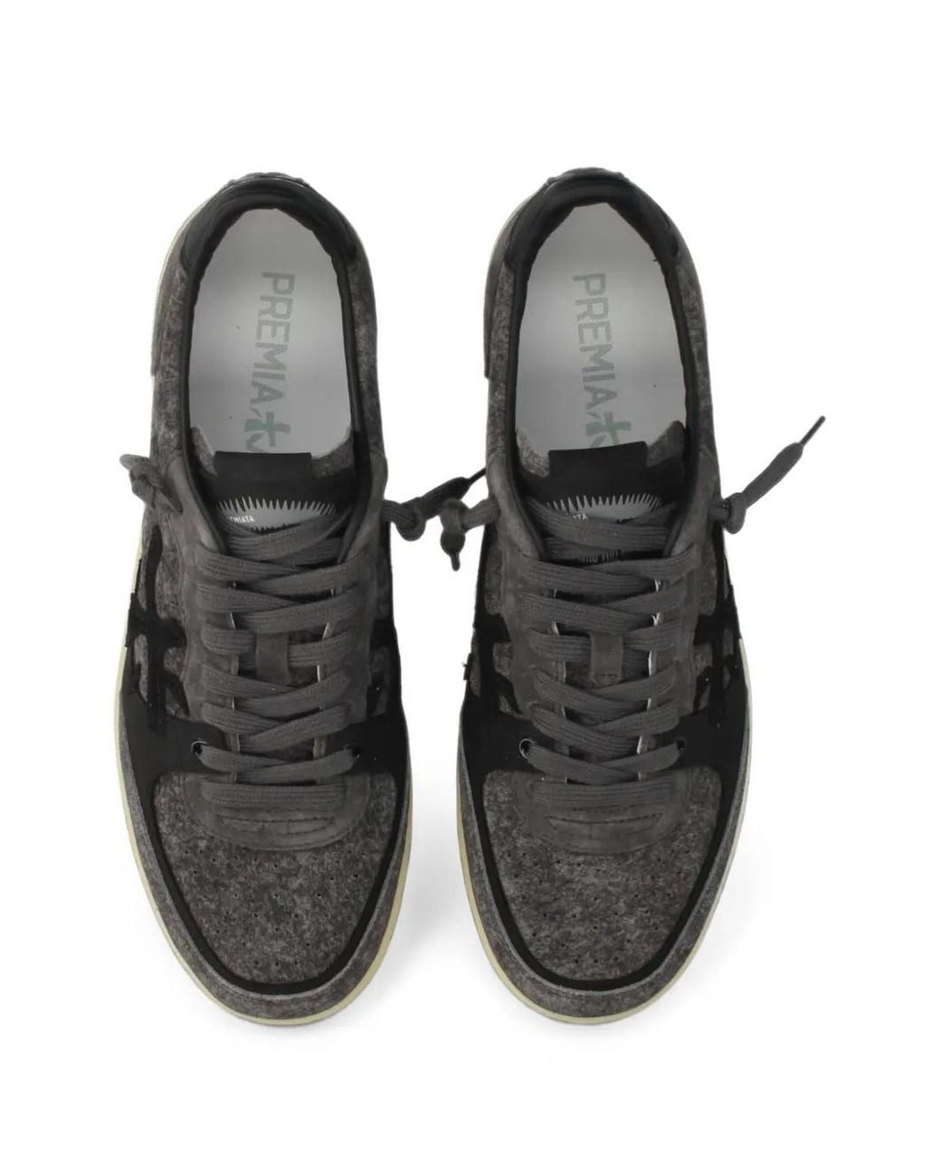 Premiata Black Bskt Clay 8713 Sneakers for men
