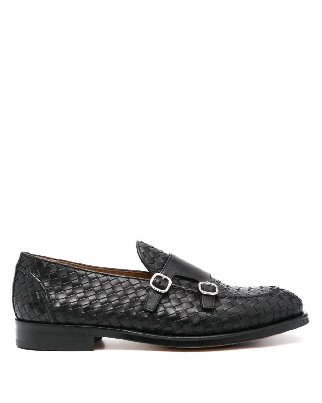 Doucal's Gewebte Monk-Schuhe in Black für Herren