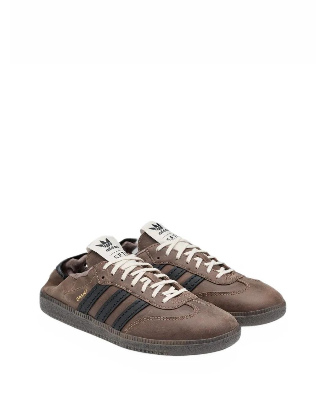 Adidas Brown Samba Sneakers for men