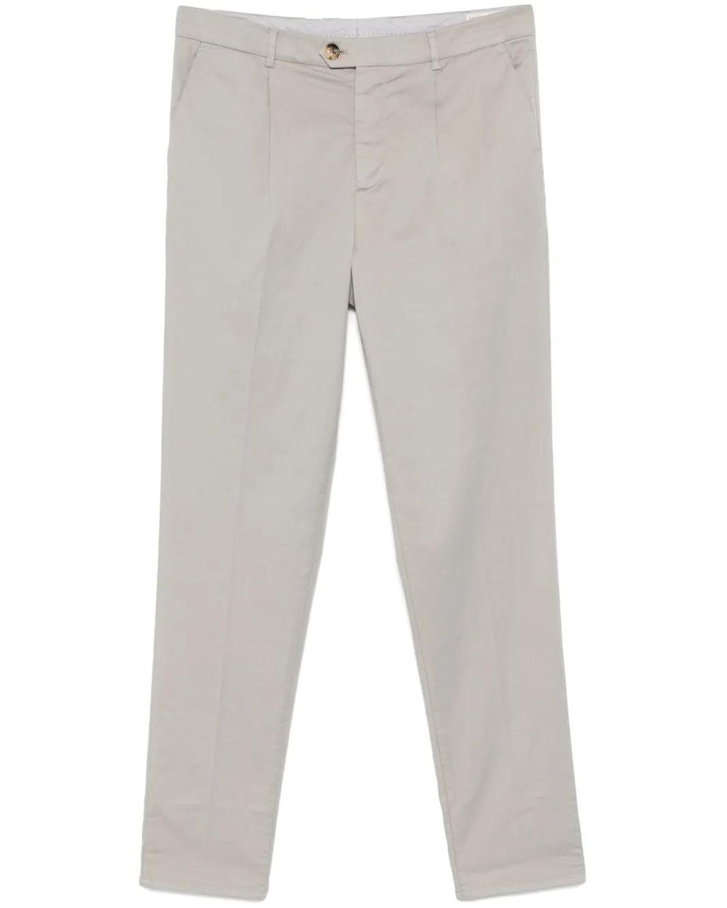 Brunello Cucinelli Gray Trousers for men