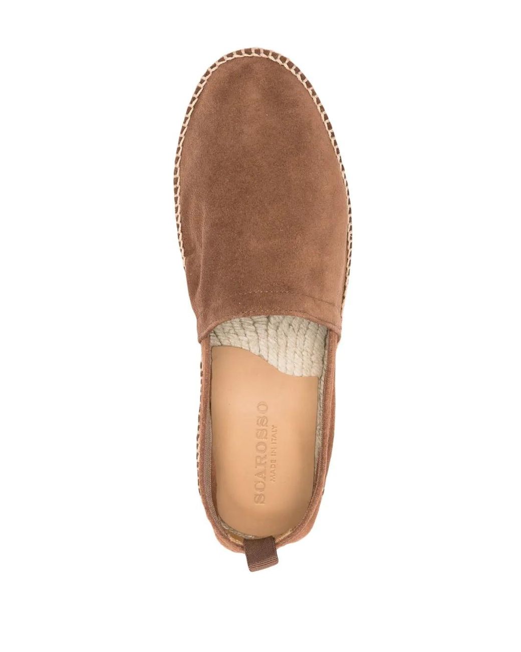 Scarosso Pablo Espadrilles Aus Wildleder in Brown für Herren