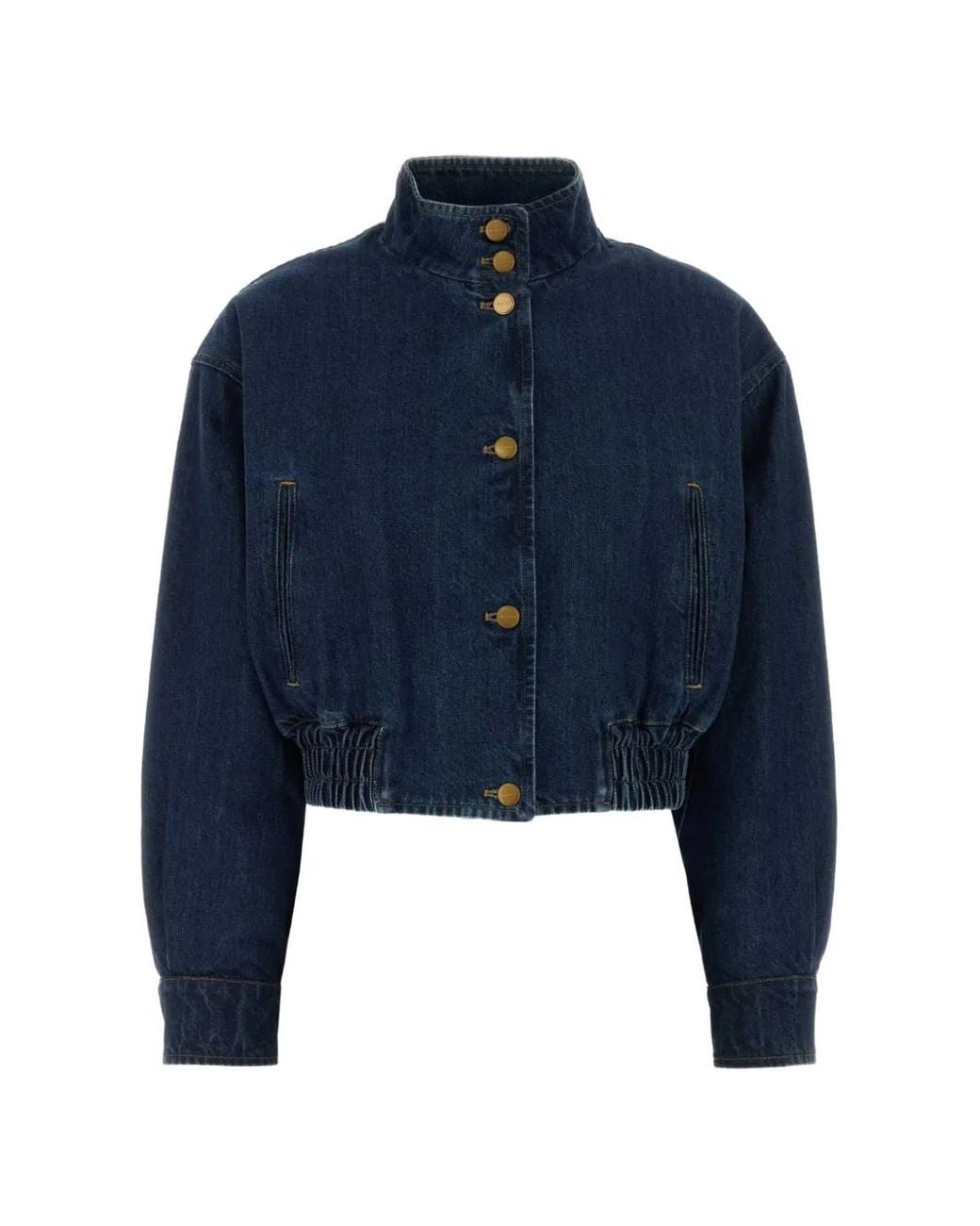 Jil Sander Jack Met Elastische Taille in het Blue