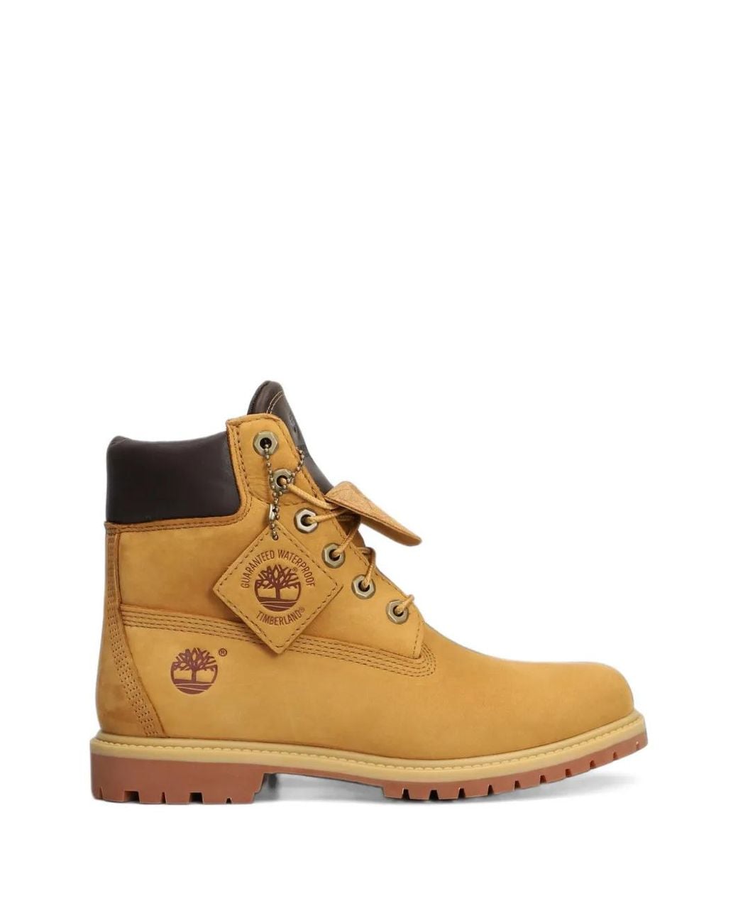 Timberland Brown Lace-Up Boots