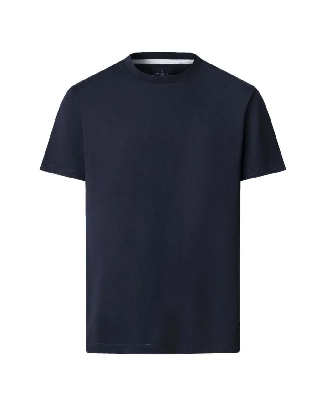 Hackett Blue Pima Logo-Detail Cotton T-Shirt for men